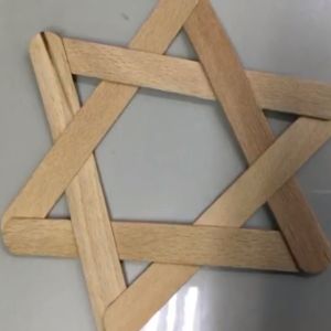 How To Make A Star With Sticks And Without Glue