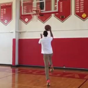 Learn how to shoot a right-handed layup