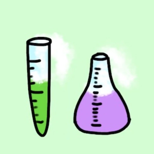Test tubes and beakers are common in many science labs