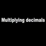 Duane Habecker shows how to multiply decimals