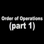 Order of Operations (1)